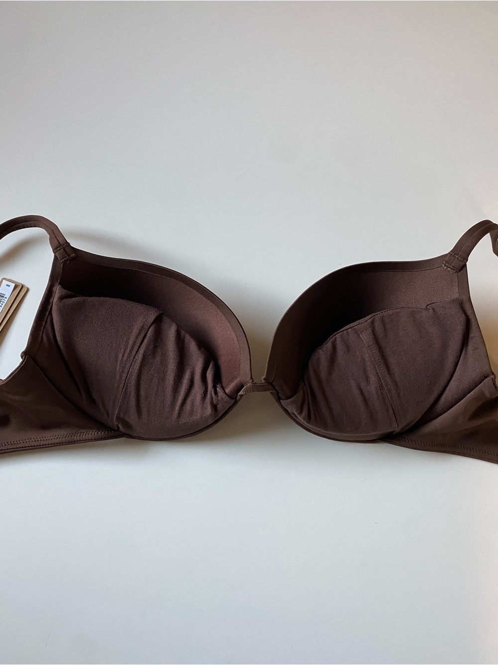 Skims Push Up Bra plunge Bra in Cocoa NWT size 36C - Picture 2 of 5